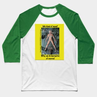 Armorgator Babe 13 - Yellow Baseball T-Shirt